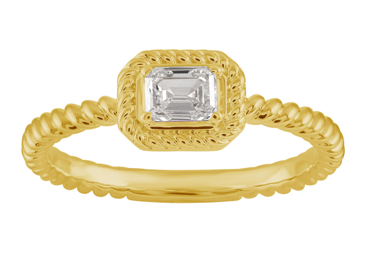 Yellow Gold Diamond Ring