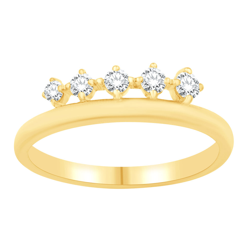 Yellow Gold Diamond Ring