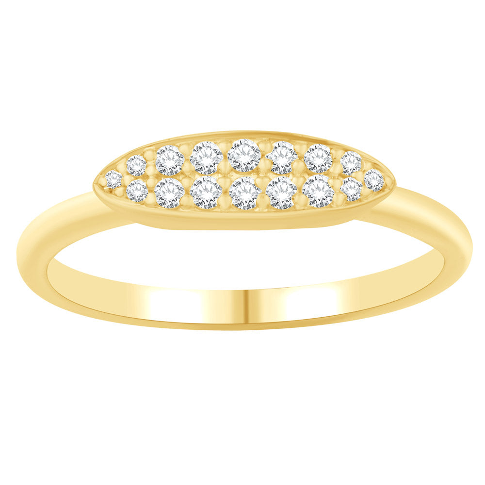 Yellow Gold Diamond Ring