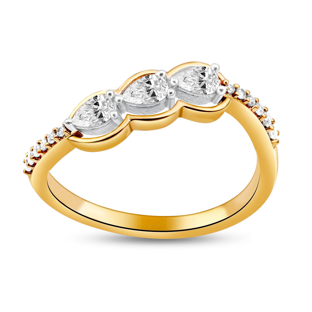 Yellow Gold Diamond Ring