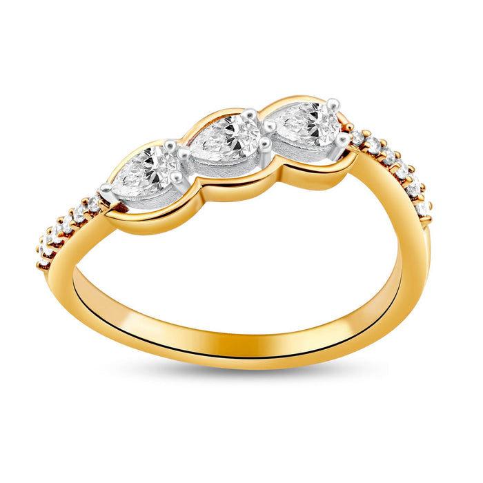 Yellow Gold Diamond Ring