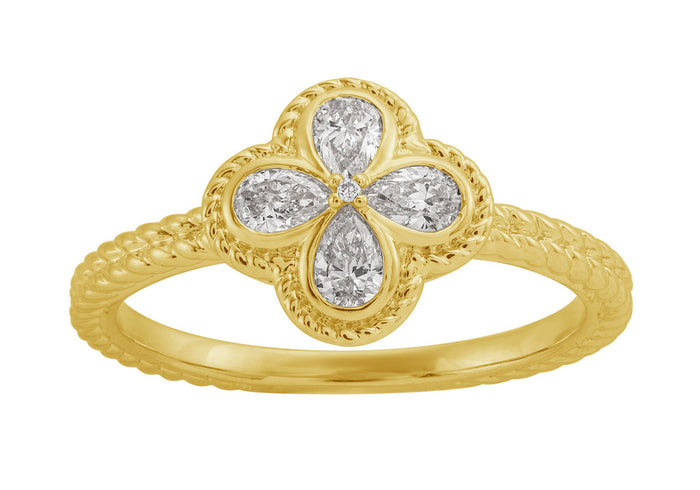 Yellow Gold Diamond Ring