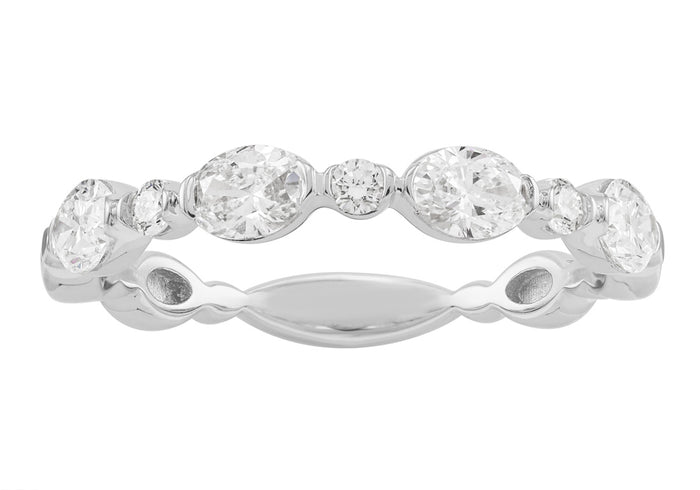 White Gold Diamond Band