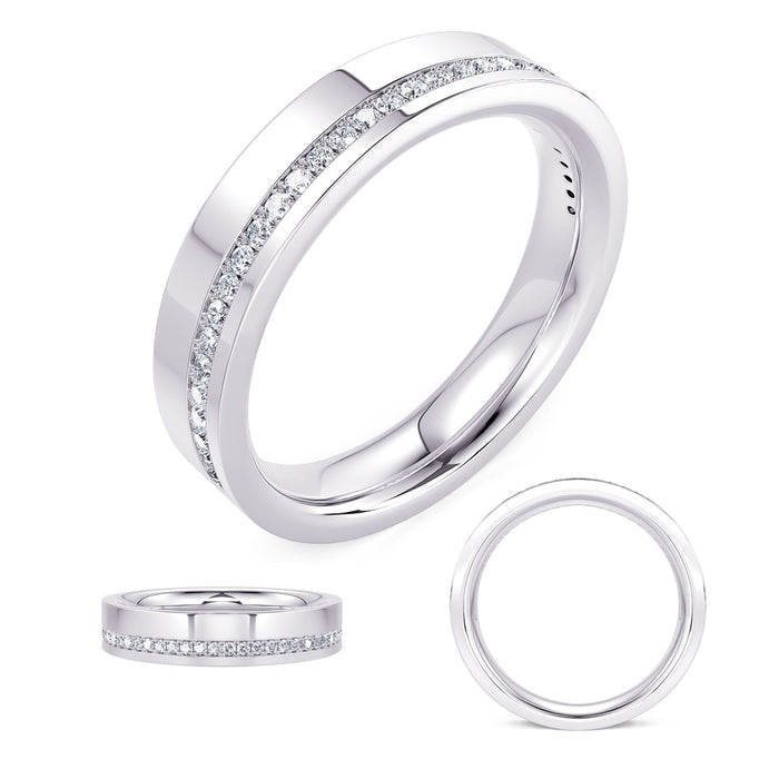 White Gold Diamond Fashion Ring