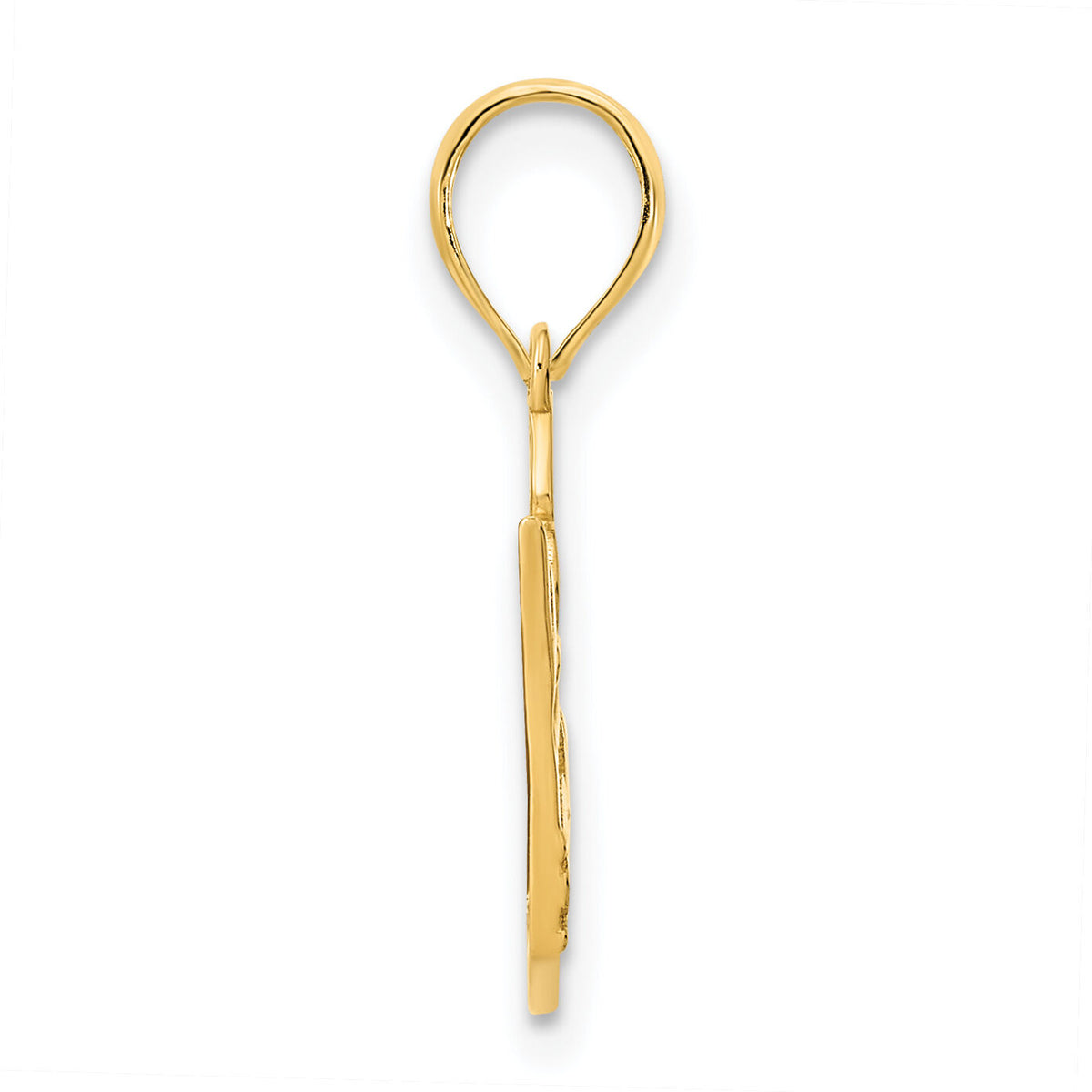14k 15 Crown Pendant-D5071