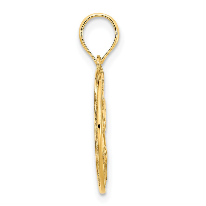 14k Unicorn Pendant-D5080