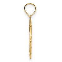 14ky Fancy Design Pendant-D5085