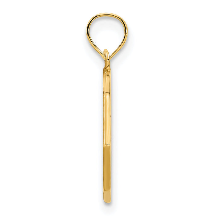 14k Fancy Pendant-D5086