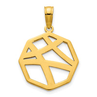 14k Fancy Pendant-D5086