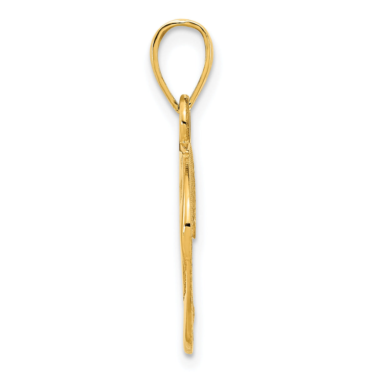 14k Eagle Pendant-D5091