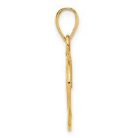14k Eagle Pendant-D5091