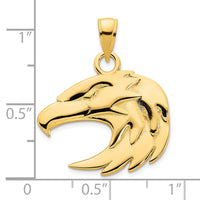 14k Eagle Pendant-D5091