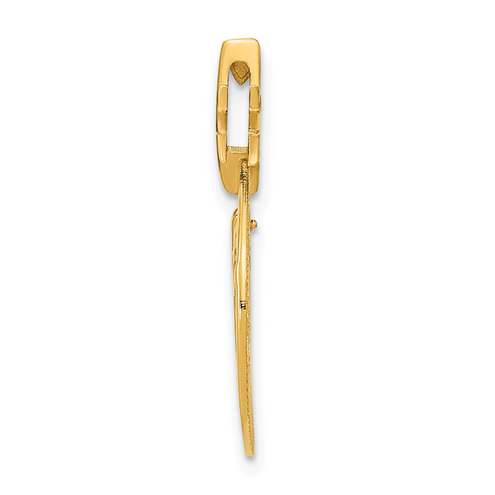 14k Polished Three Wise Men North Star Pendant-D5121