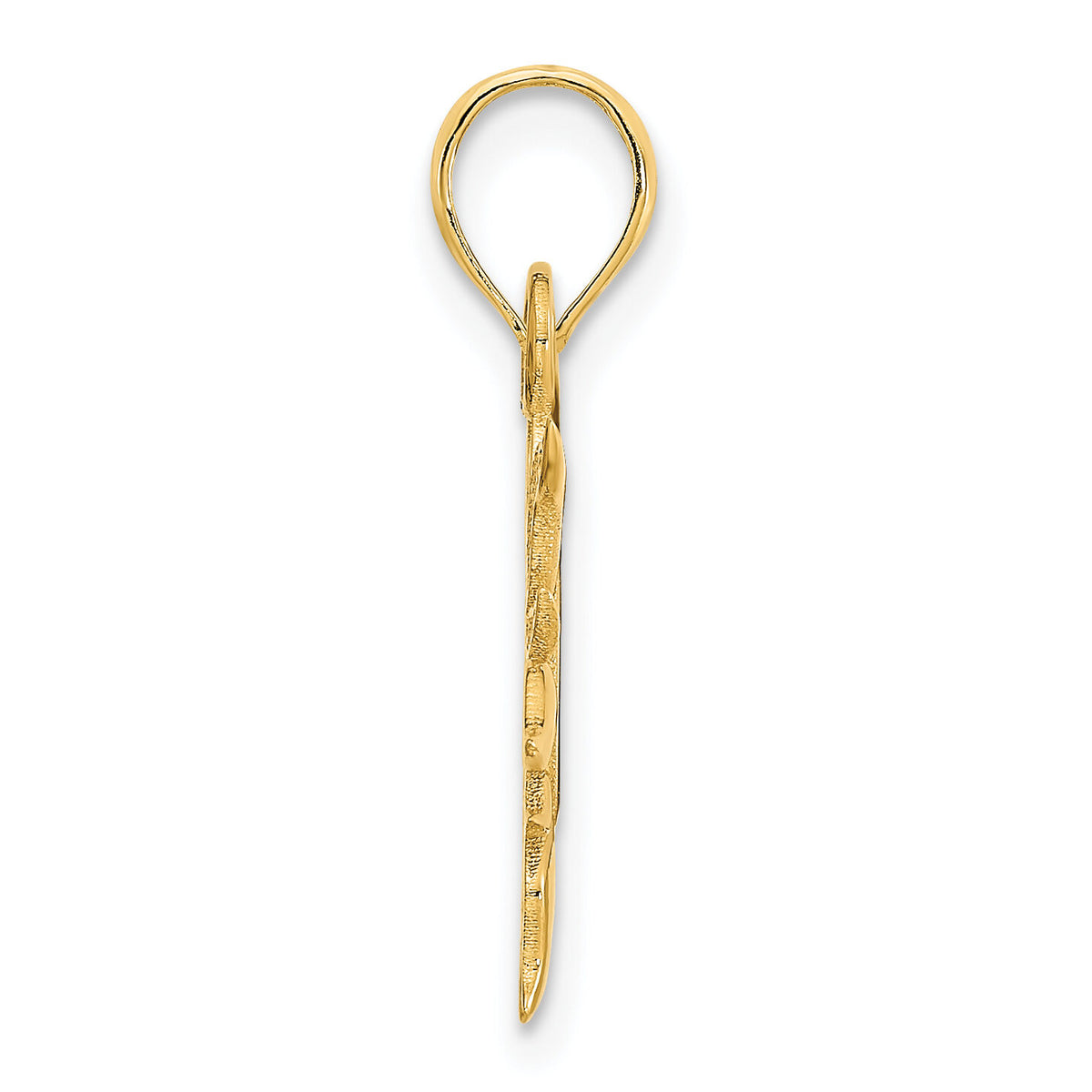 14k Epoxy I LOVE MY SUNSHINE Sun Pendant-D5122