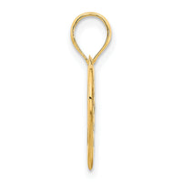 14k MOM Heart Pendant-D5150