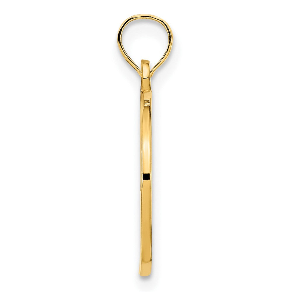 14ky Love charm-D5169