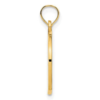 14ky Love charm-D5169