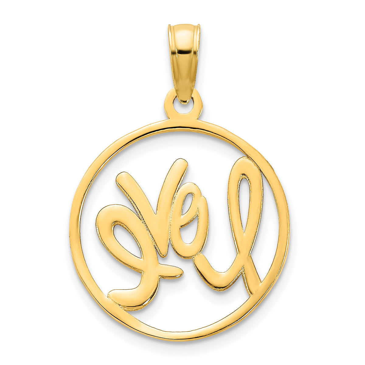 14ky Love charm-D5169
