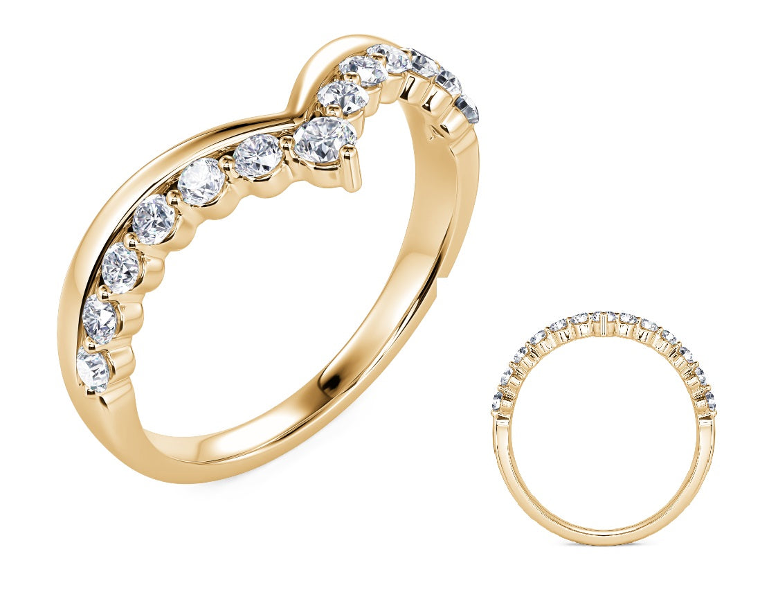 Yellow Gold Diamond Ring