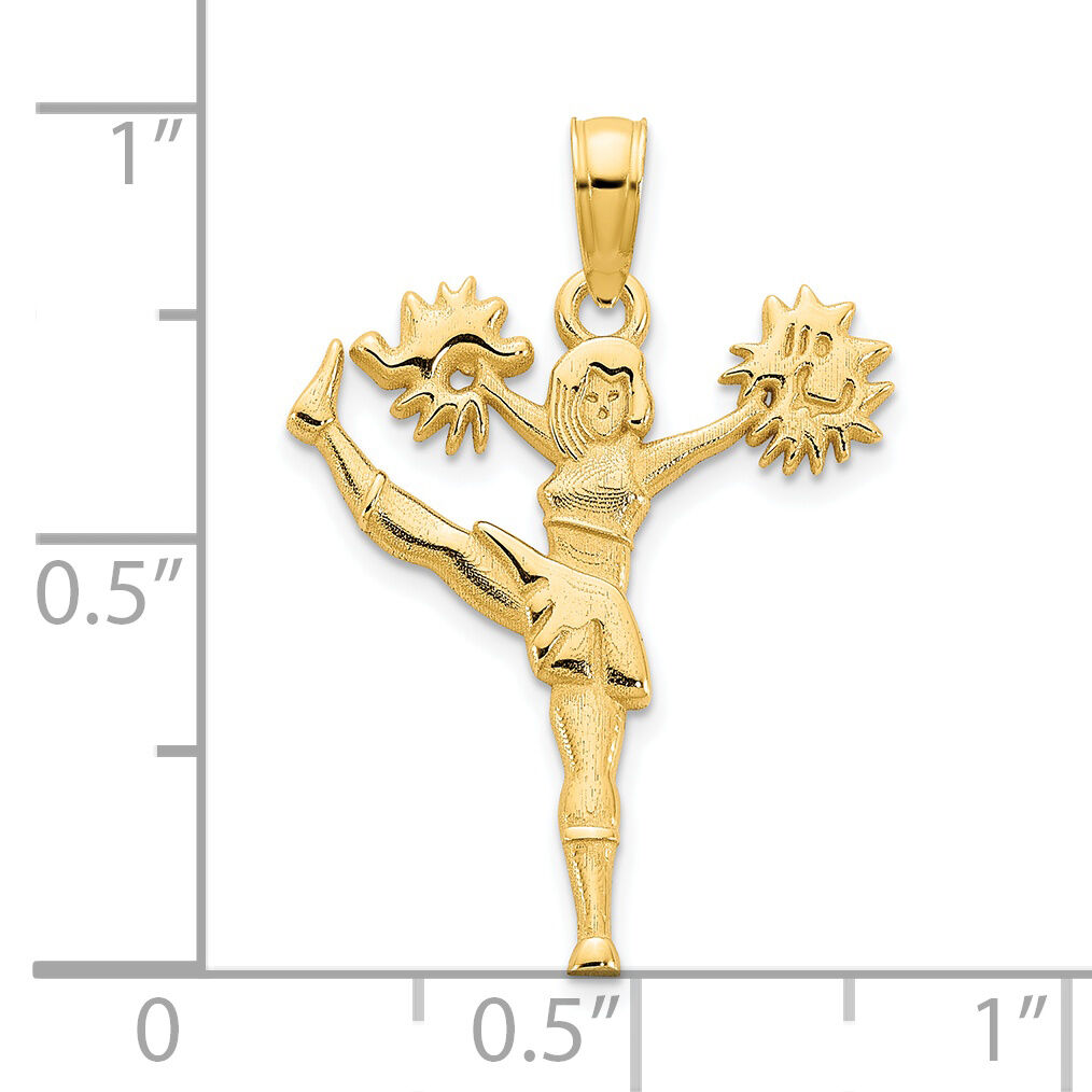 14ky Cheerleader Charm-D5220