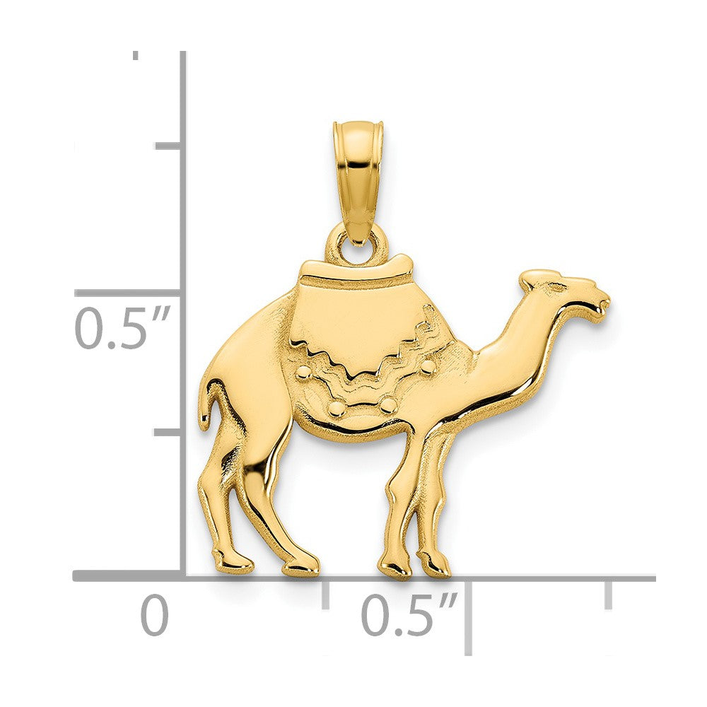 14ky Camel Charm-D5228