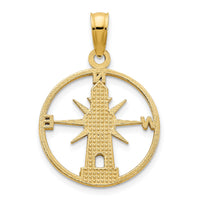 14k Lighthouse Charm-D5232