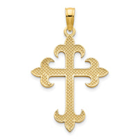 14ky Cross Charm-D5241