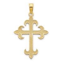 14ky Cross Charm-D5241