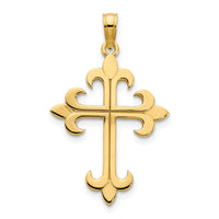 14ky Cross Charm-D5241