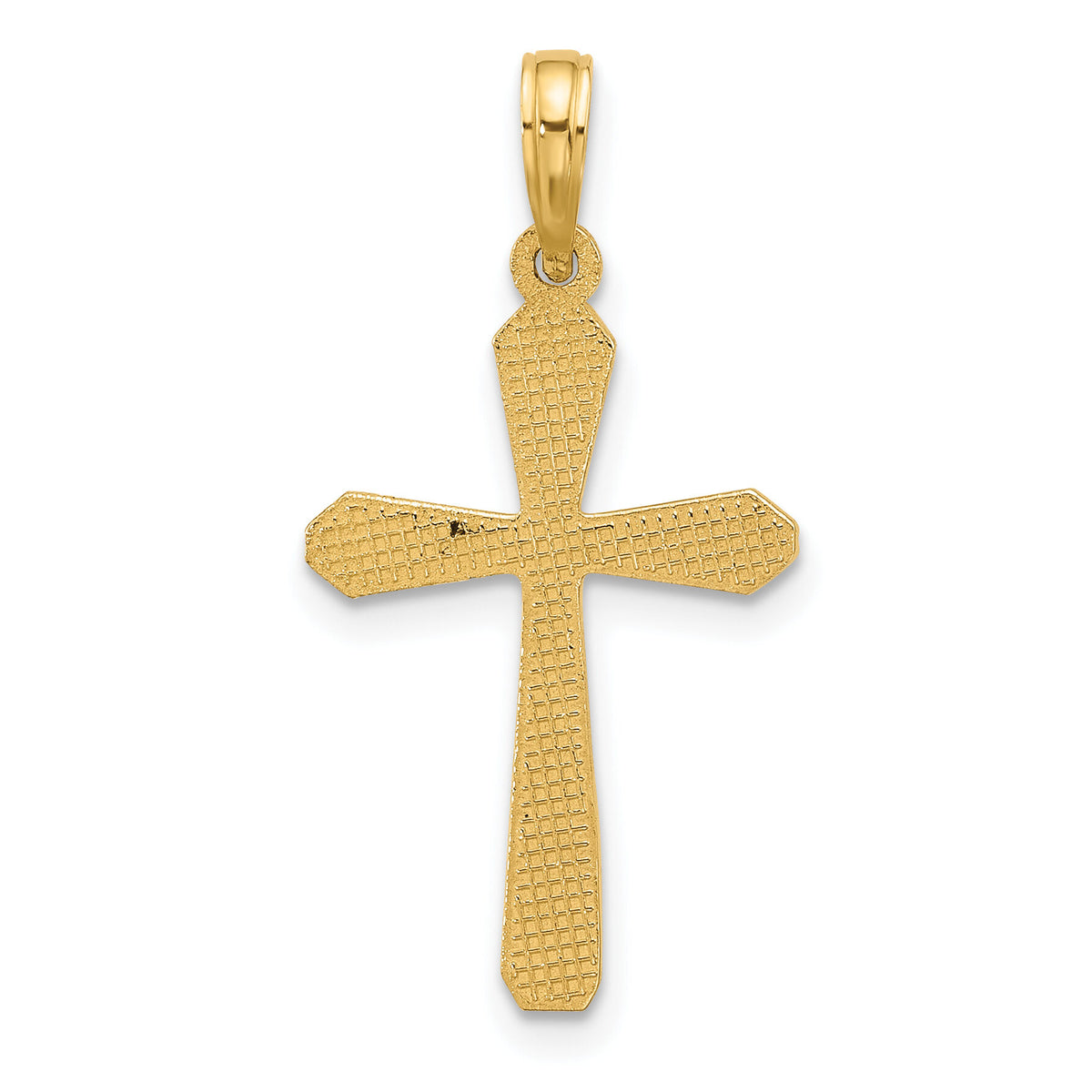14k Fancy Cross Charm-D5425