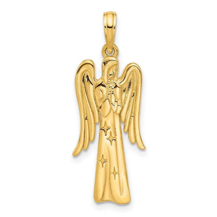 14k Fancy Angel Charm-D5437