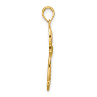 14k Fancy Cross Charm-D5466