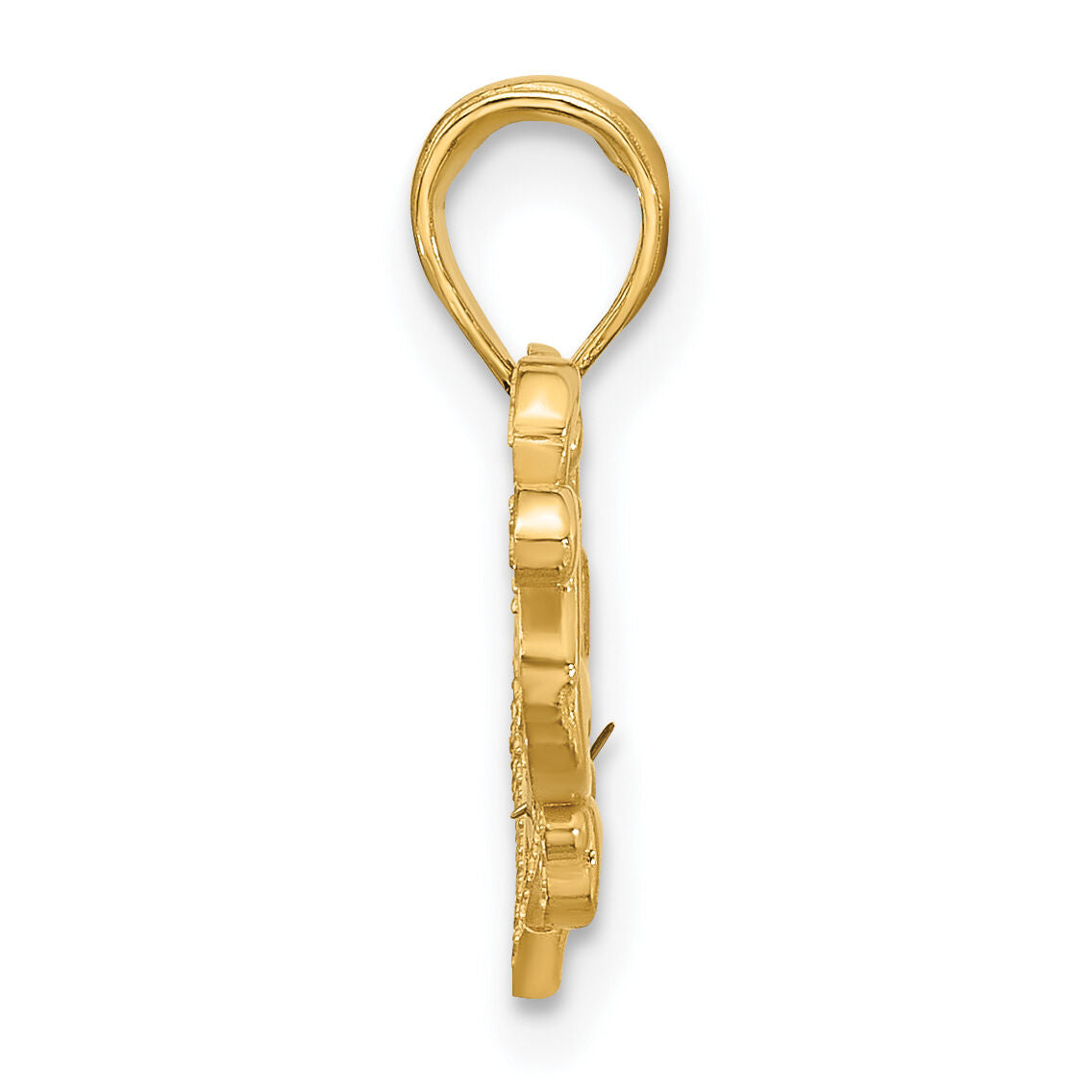 14k Fancy Sweet 16 Charm-D5479