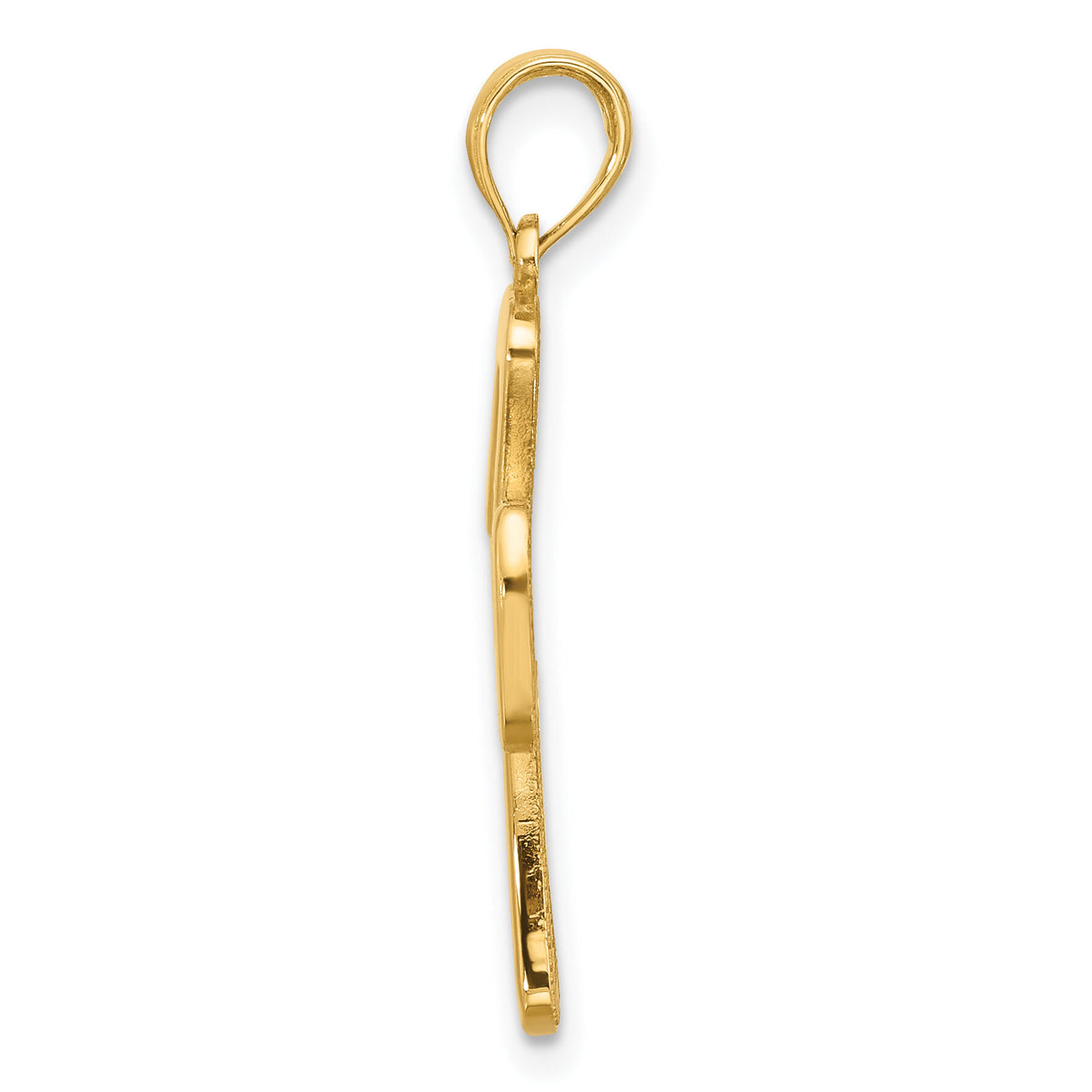 14k Fancy Cross Charm-D5554