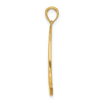 14K Polished Sailboat Charm-D5588