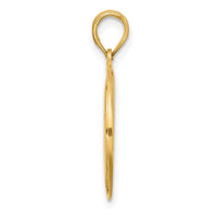 14K Polished Moon and Stars Charm-D5605