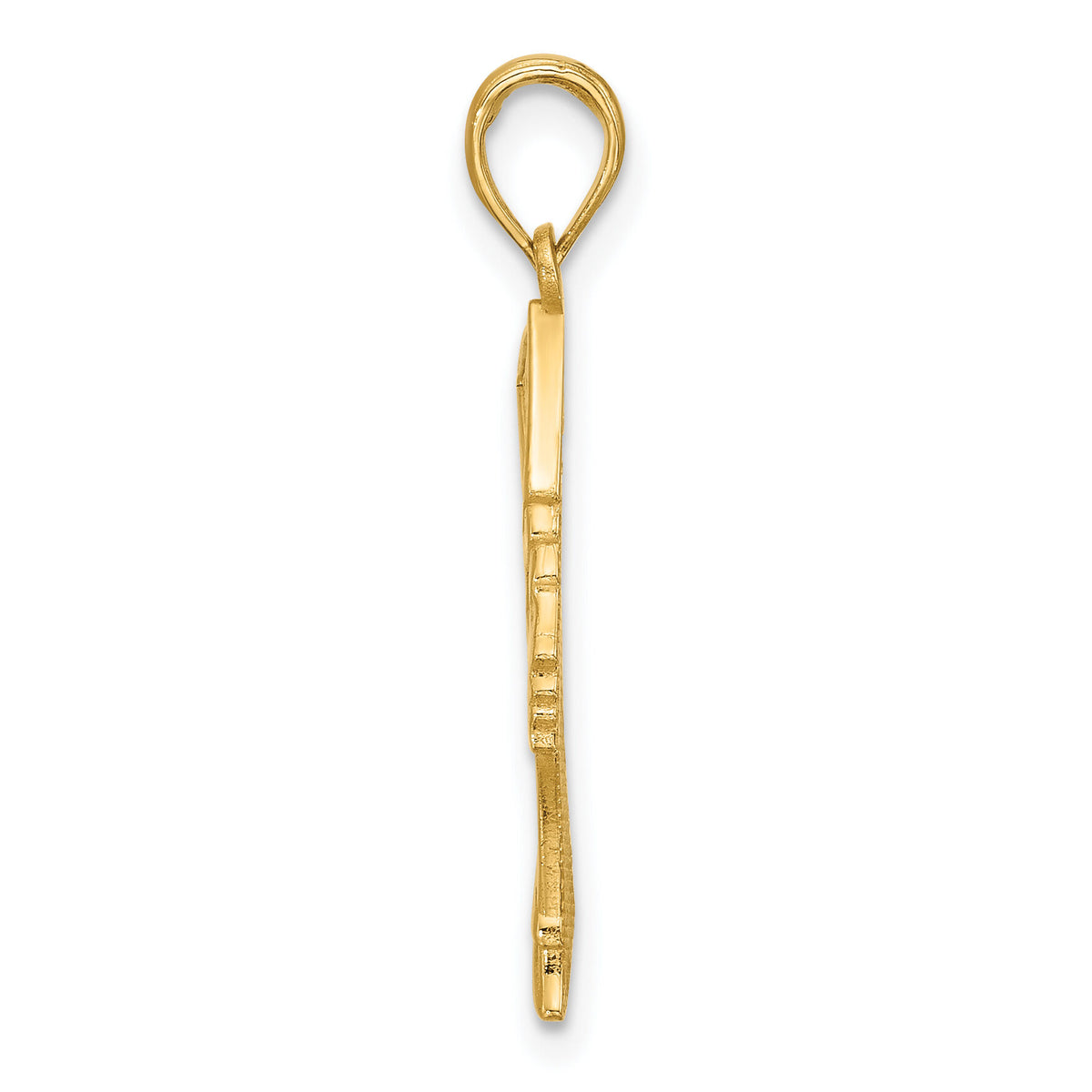14K Fancy Nefertiti Profile Charm-D5611