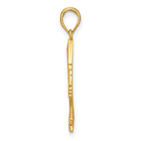 14K Fancy Nefertiti Profile Charm-D5611