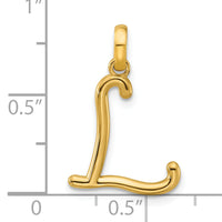 14ky Fancy Letter L-D5669L