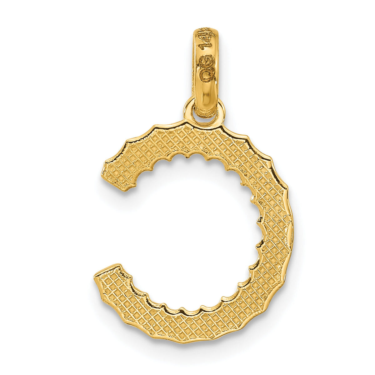 14ky Fancy Twist Letter C-D5677C