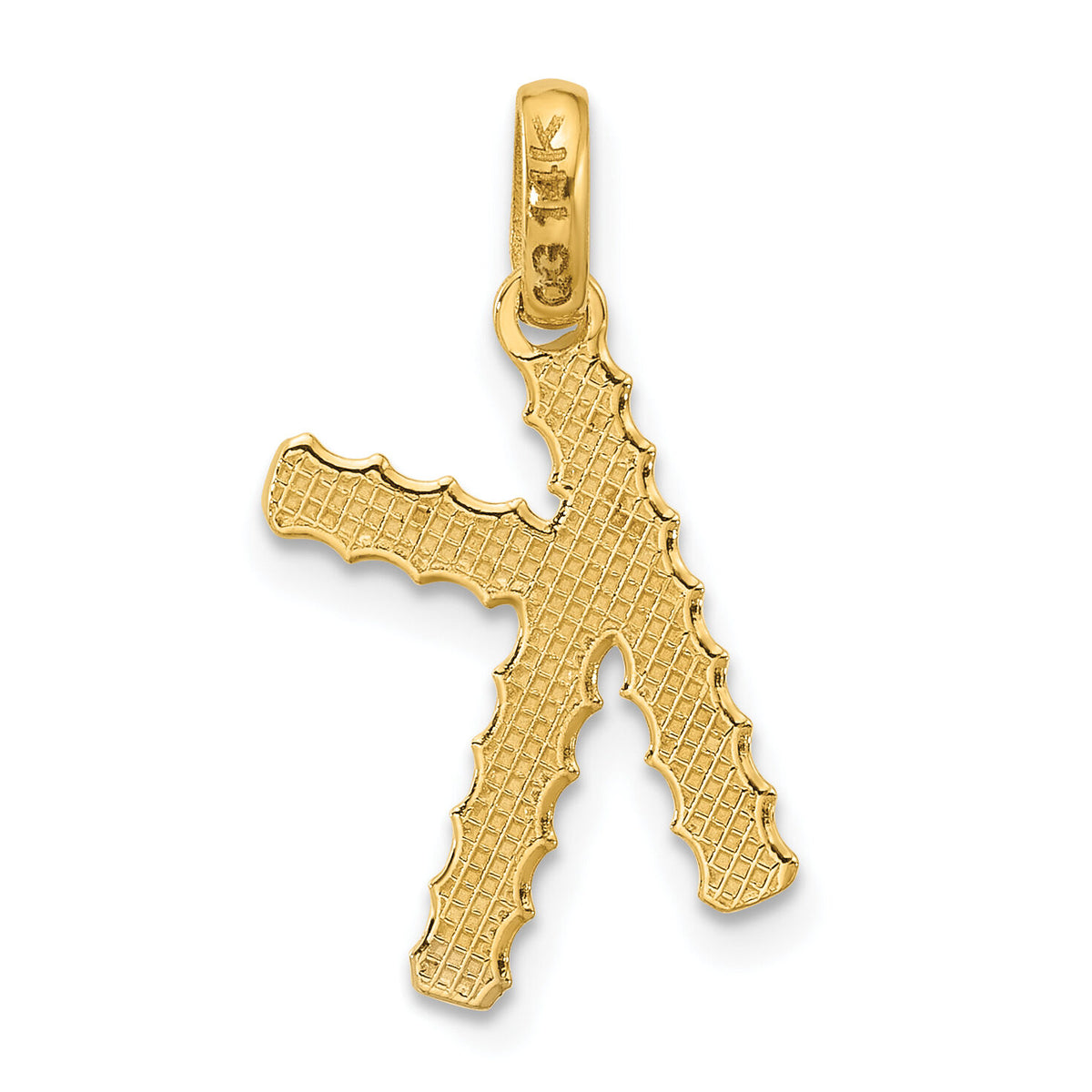 14ky Fancy Twist Letter K-D5677K