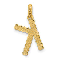 14ky Fancy Twist Letter K-D5677K