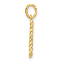 14ky Fancy Twist Letter L-D5677L