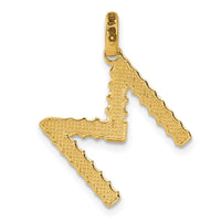 14ky Fancy Twist Letter M-D5677M