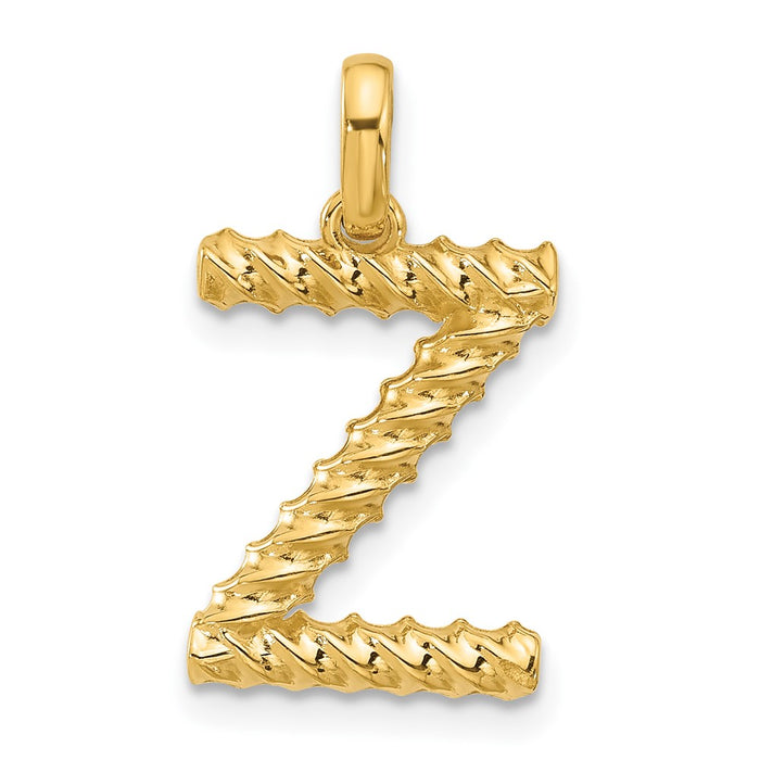 14ky Fancy Twist Letter Z-D5677Z