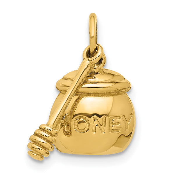 14ky Fancy Honey Pot With Wand-D5682
