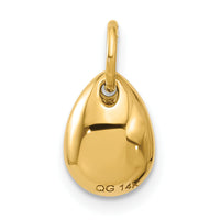 14ky Fancy Avocado With Green Epoxy-D5686