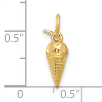 14k Fancy Ice Cream Cone-D5698