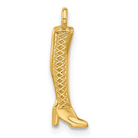 14k Fancy Thigh High Boot-D5700