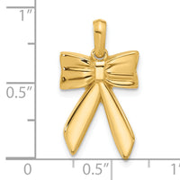 14k Fancy Full Hair Bow-D5702